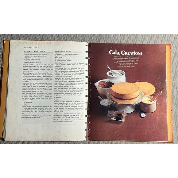 Vintage Betty Crocker Desserts Cookbook 1974 10 1/4 x 8 3/4” - Picture 6 of 7